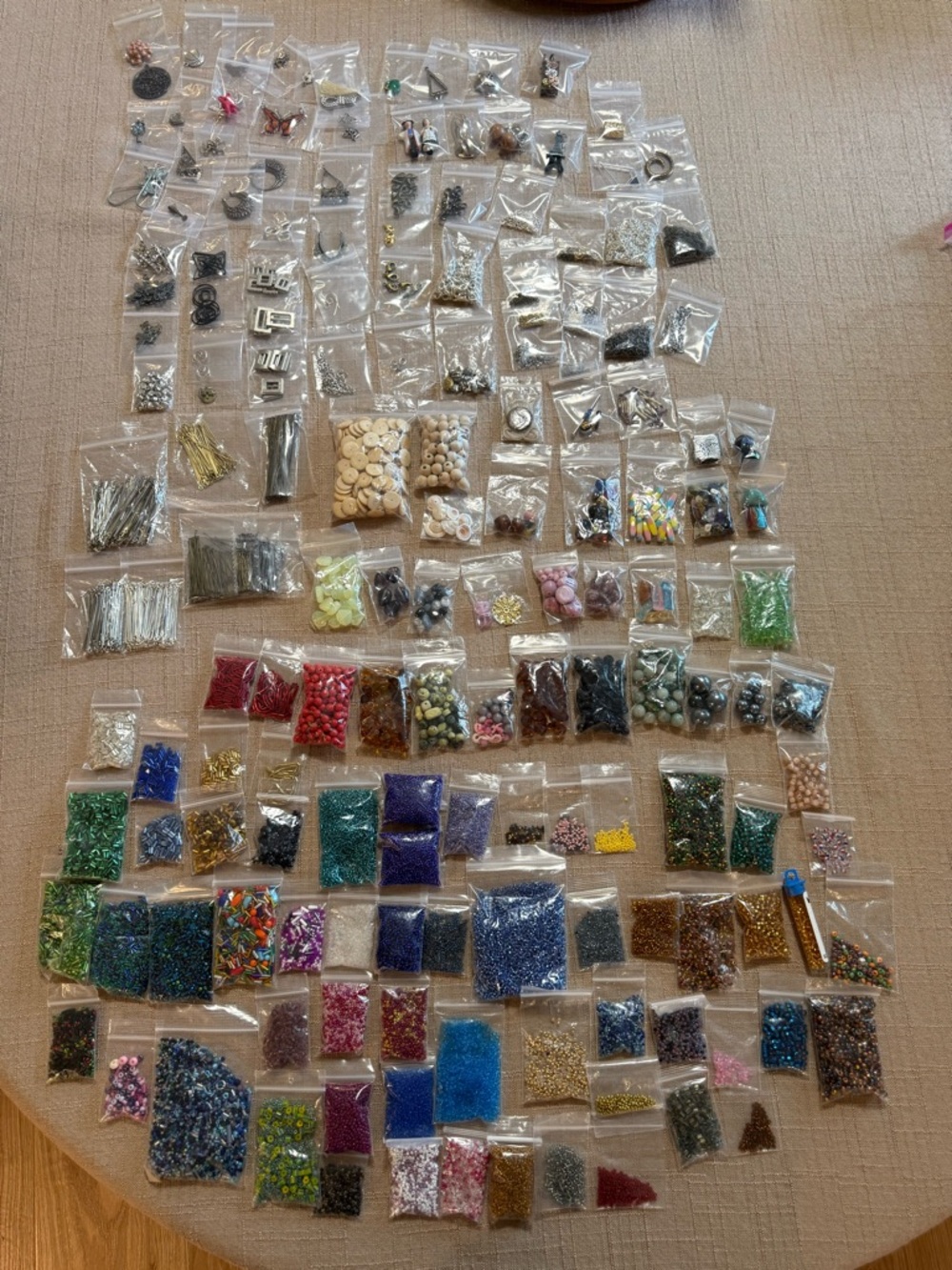 Bead and Jewelry Findings Assortment - Multi-Color Craft Kit